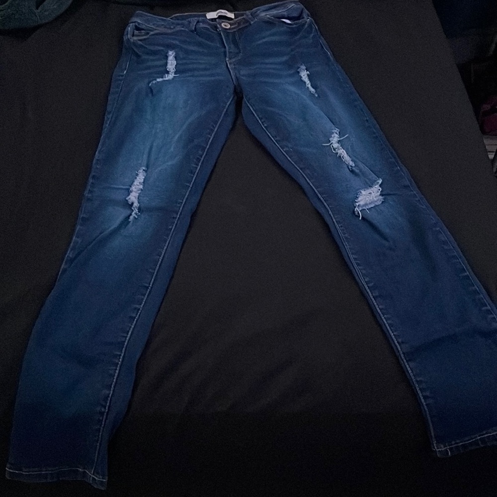 Denim Ripped Jeans